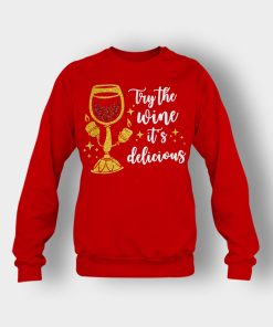 Try-the-Wine-Its-Delicious-Beauty-and-the-Beast-Disney-Inspired-Crewneck-Sweatshirt-Red