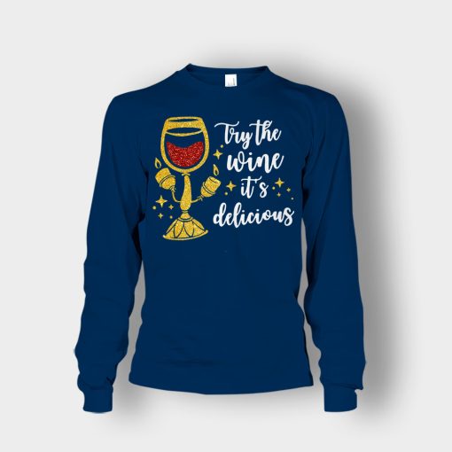 Try-the-Wine-Its-Delicious-Beauty-and-the-Beast-Disney-Inspired-Unisex-Long-Sleeve-Navy