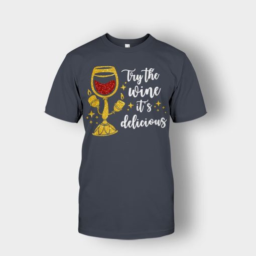 Try-the-Wine-Its-Delicious-Beauty-and-the-Beast-Disney-Inspired-Unisex-T-Shirt-Dark-Heather