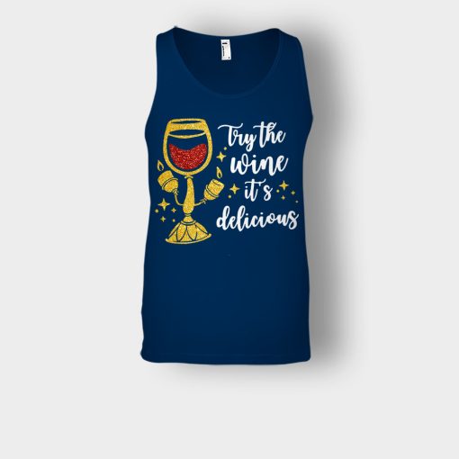 Try-the-Wine-Its-Delicious-Beauty-and-the-Beast-Disney-Inspired-Unisex-Tank-Top-Navy