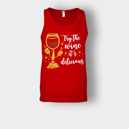 Try-the-Wine-Its-Delicious-Beauty-and-the-Beast-Disney-Inspired-Unisex-Tank-Top-Red