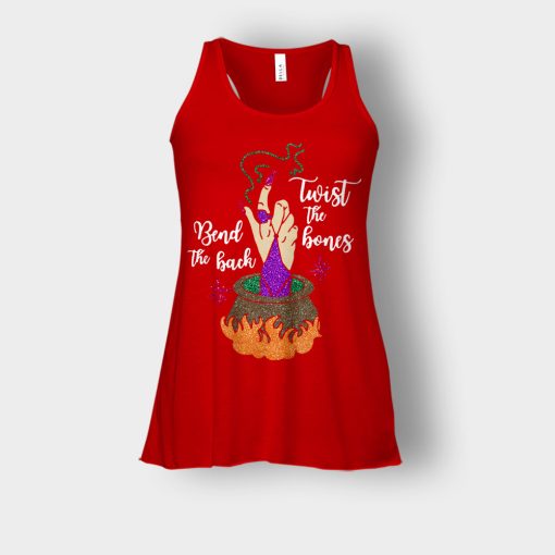 Twist-The-Bones-And-Bend-The-Back-Disney-Hocus-Pocus-Inspired-Bella-Womens-Flowy-Tank-Red