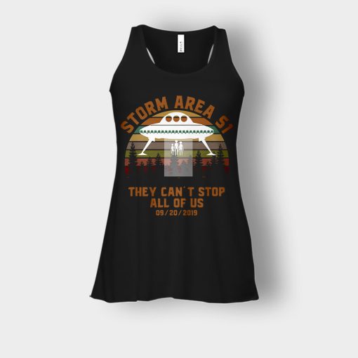 UFO-Storm-Area-51-They-Cant-Stop-All-Of-Us-09-20-2019-Sunset-Bella-Womens-Flowy-Tank-Black