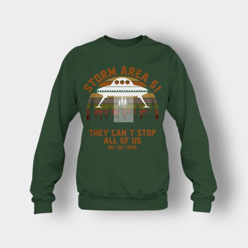 UFO-Storm-Area-51-They-Cant-Stop-All-Of-Us-09-20-2019-Sunset-Crewneck-Sweatshirt-Forest