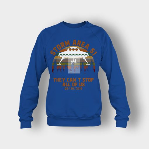 UFO-Storm-Area-51-They-Cant-Stop-All-Of-Us-09-20-2019-Sunset-Crewneck-Sweatshirt-Royal