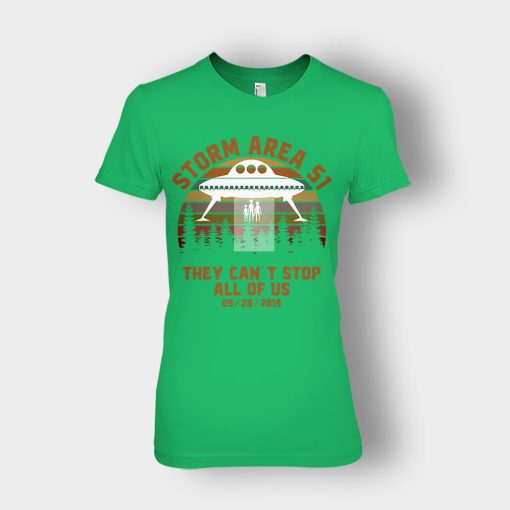 UFO-Storm-Area-51-They-Cant-Stop-All-Of-Us-09-20-2019-Sunset-Ladies-T-Shirt-Irish-Green