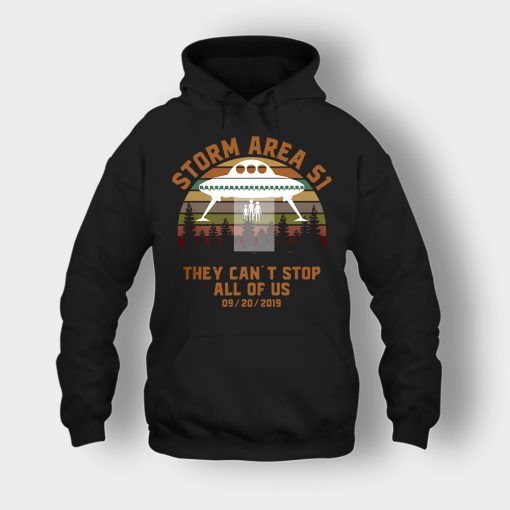 UFO-Storm-Area-51-They-Cant-Stop-All-Of-Us-09-20-2019-Sunset-Unisex-Hoodie-Black