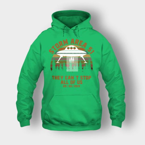 UFO-Storm-Area-51-They-Cant-Stop-All-Of-Us-09-20-2019-Sunset-Unisex-Hoodie-Irish-Green