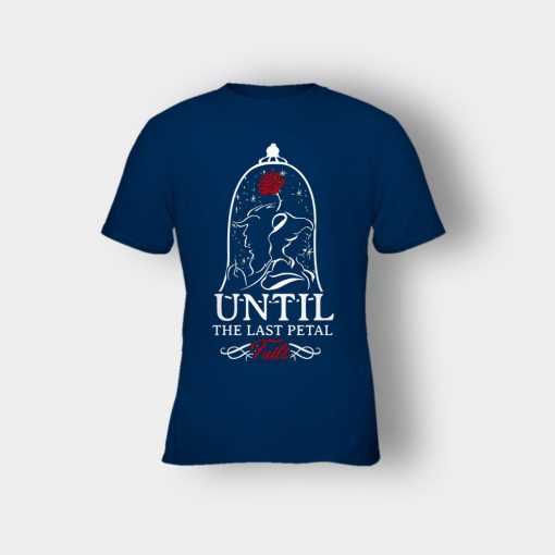 Until-The-Last-Falls-Disney-Beauty-And-The-Beast-Kids-T-Shirt-Navy