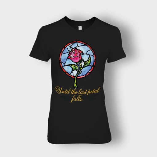 Until-The-Last-Petal-Fall-Disney-Beauty-And-The-Beast-Ladies-T-Shirt-Black