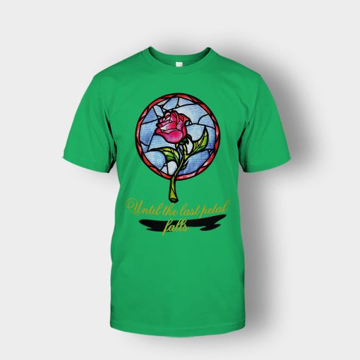 Until-The-Last-Petal-Fall-Disney-Beauty-And-The-Beast-Unisex-T-Shirt-Irish-Green