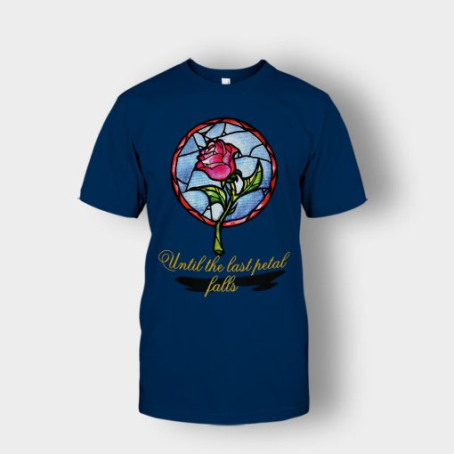 Until-The-Last-Petal-Fall-Disney-Beauty-And-The-Beast-Unisex-T-Shirt-Navy