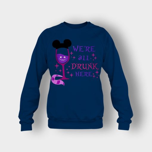 Ursula-Inspired-Disney-Crewneck-Sweatshirt-Navy