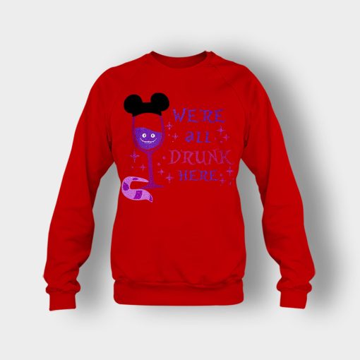 Ursula-Inspired-Disney-Crewneck-Sweatshirt-Red