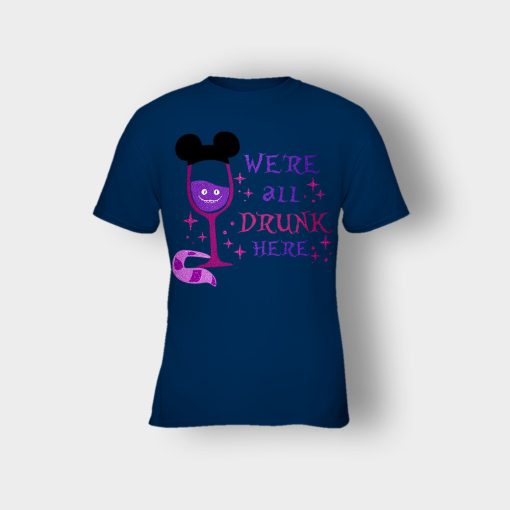 Ursula-Inspired-Disney-Kids-T-Shirt-Navy