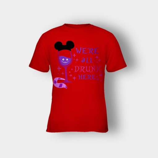 Ursula-Inspired-Disney-Kids-T-Shirt-Red