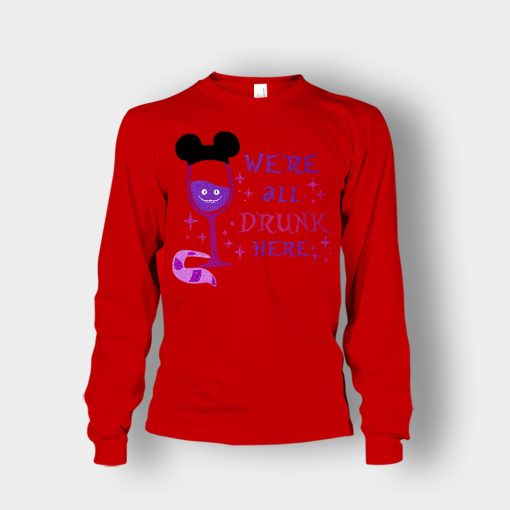 Ursula-Inspired-Disney-Unisex-Long-Sleeve-Red