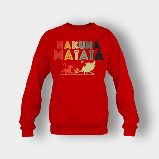 Vintage-Hakuna-Matata-The-Lion-King-Disney-Inspired-Crewneck-Sweatshirt-Red