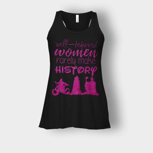 Well-Beloved-Women-Rarely-Make-History-Disney-Villain-Bella-Womens-Flowy-Tank-Black