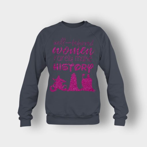 Well-Beloved-Women-Rarely-Make-History-Disney-Villain-Crewneck-Sweatshirt-Dark-Heather