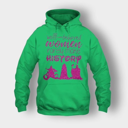 Well-Beloved-Women-Rarely-Make-History-Disney-Villain-Unisex-Hoodie-Irish-Green