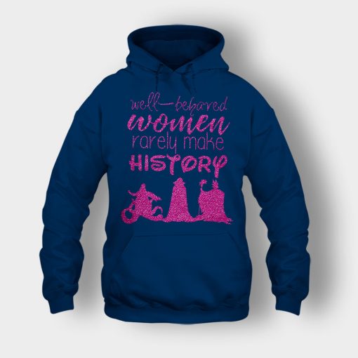 Well-Beloved-Women-Rarely-Make-History-Disney-Villain-Unisex-Hoodie-Navy