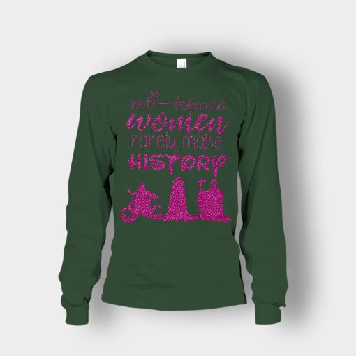 Well-Beloved-Women-Rarely-Make-History-Disney-Villain-Unisex-Long-Sleeve-Forest