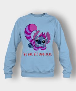 Were-All-Mad-Here-Disney-Lilo-And-Stitch-Crewneck-Sweatshirt-Light-Blue