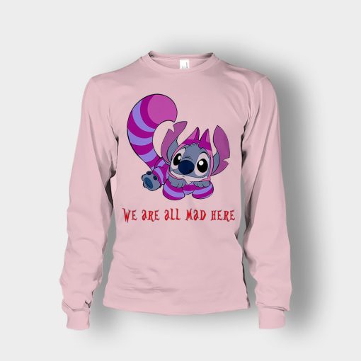 Were-All-Mad-Here-Disney-Lilo-And-Stitch-Unisex-Long-Sleeve-Light-Pink