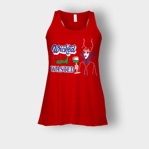 Wicked-And-Wasted-Disney-Maleficient-Inspired-Bella-Womens-Flowy-Tank-Red