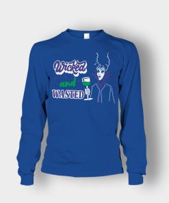 Wicked-And-Wasted-Disney-Maleficient-Inspired-Unisex-Long-Sleeve-Royal