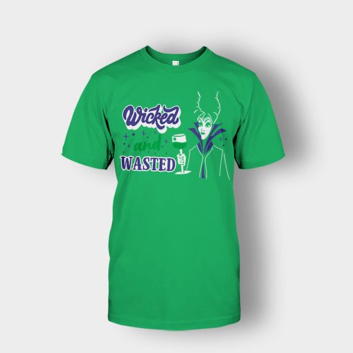 Wicked-And-Wasted-Disney-Maleficient-Inspired-Unisex-T-Shirt-Irish-Green