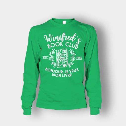 Winifreds-Book-Club-Disney-Hocus-Pocus-Inspired-Unisex-Long-Sleeve-Irish-Green