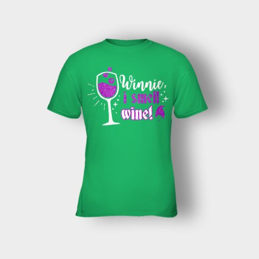 Winnie-I-Smell-Wine-Disney-Hocus-Pocus-Mary-Sanderson-Kids-T-Shirt-Irish-Green