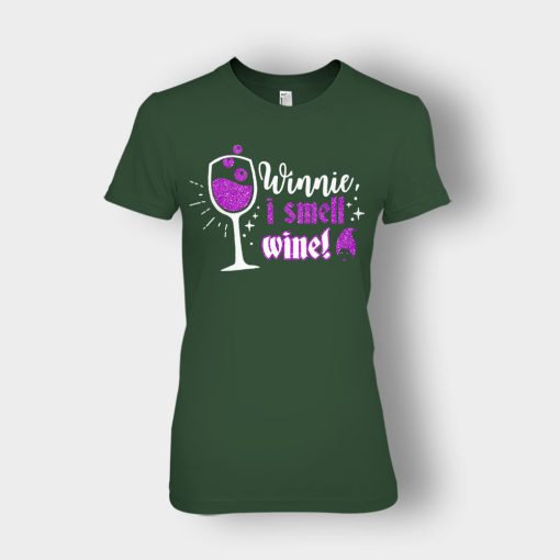 Winnie-I-Smell-Wine-Disney-Hocus-Pocus-Mary-Sanderson-Ladies-T-Shirt-Forest