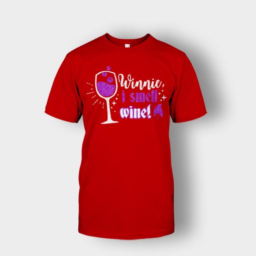 Winnie-I-Smell-Wine-Disney-Hocus-Pocus-Mary-Sanderson-Unisex-T-Shirt-Red