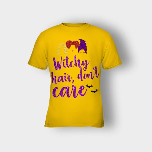 Witchy-Hair-Dont-Care-Disney-Hocus-Pocus-Inspired-Kids-T-Shirt-Gold