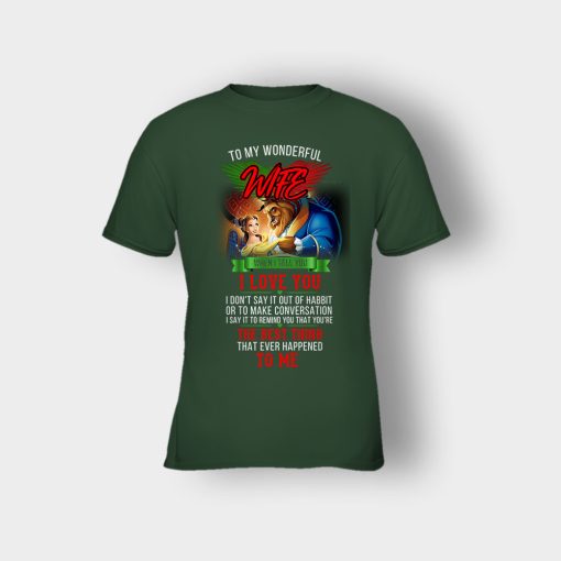 Wonderful-Wife-Disney-Beauty-And-The-Beast-Kids-T-Shirt-Forest