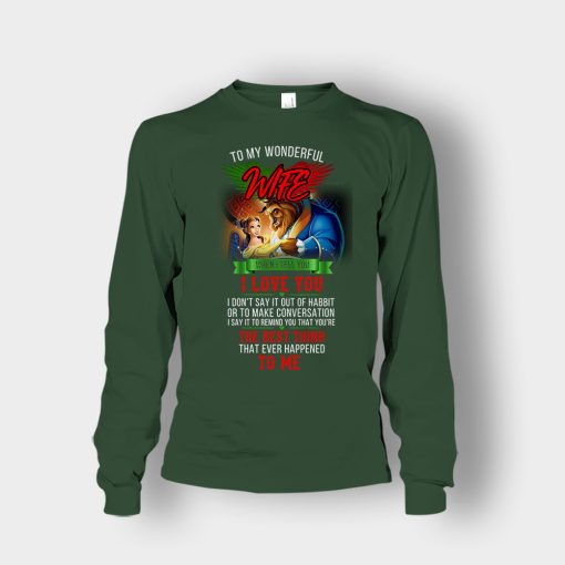 Wonderful-Wife-Disney-Beauty-And-The-Beast-Unisex-Long-Sleeve-Forest