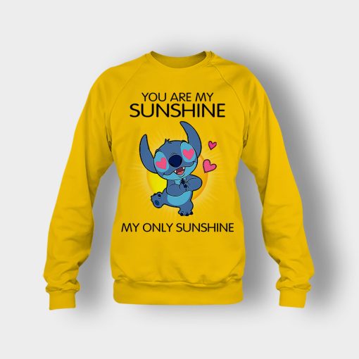 You-Are-My-Sunshine-Disney-Lilo-And-Stitch-Crewneck-Sweatshirt-Gold