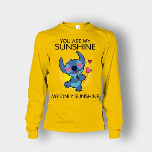 You-Are-My-Sunshine-Disney-Lilo-And-Stitch-Unisex-Long-Sleeve-Gold