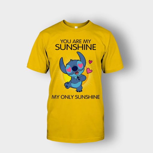 You-Are-My-Sunshine-Disney-Lilo-And-Stitch-Unisex-T-Shirt-Gold