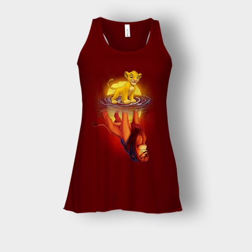 Young-And-Old-The-Lion-King-Disney-Inspired-Bella-Womens-Flowy-Tank-Maroon