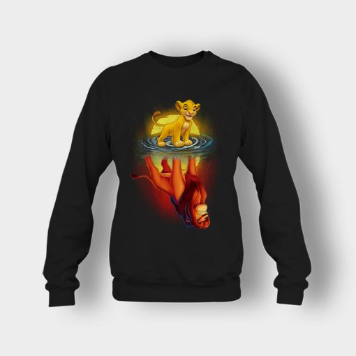 Young-And-Old-The-Lion-King-Disney-Inspired-Crewneck-Sweatshirt-Black