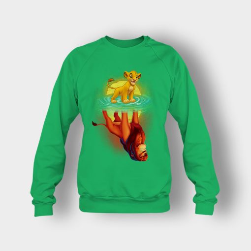 Young-And-Old-The-Lion-King-Disney-Inspired-Crewneck-Sweatshirt-Irish-Green