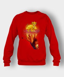 Young-And-Old-The-Lion-King-Disney-Inspired-Crewneck-Sweatshirt-Red