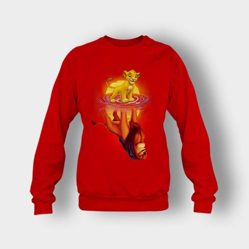 Young-And-Old-The-Lion-King-Disney-Inspired-Crewneck-Sweatshirt-Red