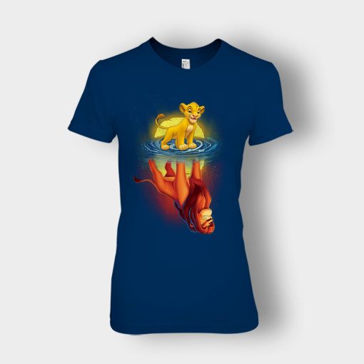 Young-And-Old-The-Lion-King-Disney-Inspired-Ladies-T-Shirt-Navy