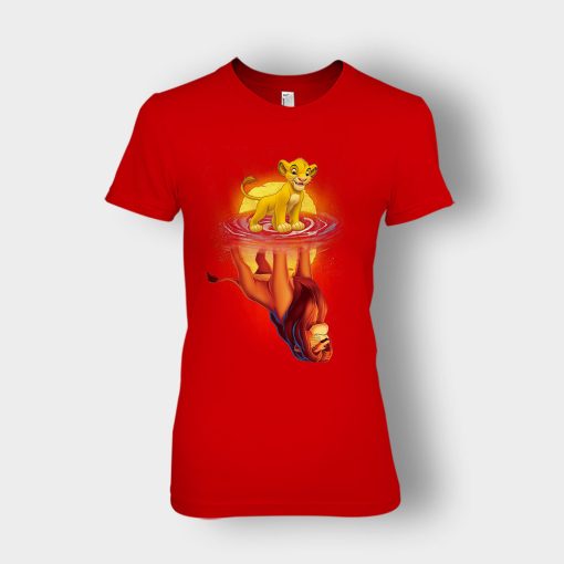 Young-And-Old-The-Lion-King-Disney-Inspired-Ladies-T-Shirt-Red