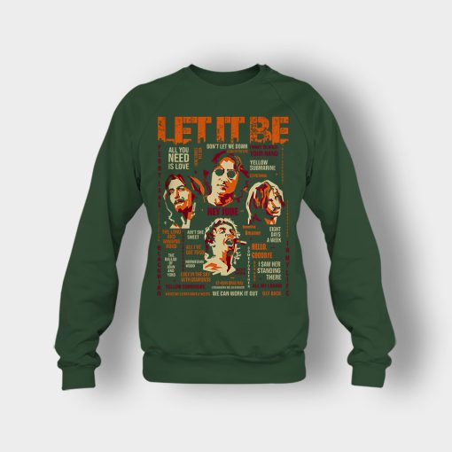 5B-Offiical-5D-The-Beatles-let-all-you-need-is-love-Crewneck-Sweatshirt-Forest